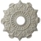 Ekena Millwork Preston Ceiling Medallion (Fits Canopies up to 4"), 17 1/2"OD x 4"ID x 1"P, Pot of Cream Crackle CM17PRPCC - alternate 1